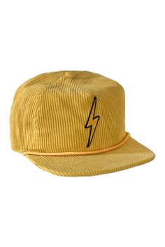 BOLT VINTAGE CORDUROY TRUCKER HAT - Aviator Nation Vintage Corduroy Snapback Hat With Curved Brim, Vintage Corduroy Flat Brim Baseball Cap, Retro Corduroy Flat Bill Hat, Vintage Adjustable Corduroy Hat, Vintage Corduroy Snapback Trucker Hat, Retro Corduroy Snapback Hat, Vintage Adjustable Corduroy Trucker Hat, Vintage Corduroy Trucker Hat, Vintage Corduroy Trucker Cap