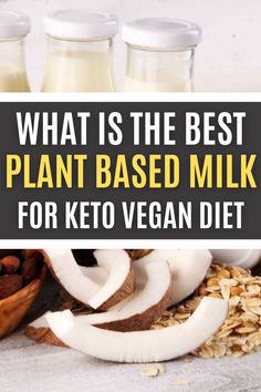 what is the best plant - based milk for keto vegan diet?