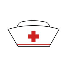 a medical bag with a red cross on the front and side, in black and white