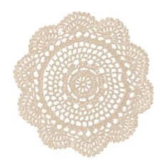 an image of a doily on a white background