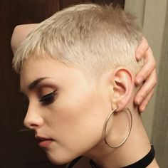 Buzzed Hair, Shaved Hair, Short Pixie, Pixie Hairstyles