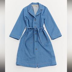 Iso Lykke Wullf Sky Blue Denim Duster Coat In Size Small Or Medium. Thank You In Advance! Denim Duster Coat, Denim Duster, Fast Shop, Layering Pieces, Favorite Jeans, Statement Pieces, Sky Blue, Blue Sky, Duster Coat