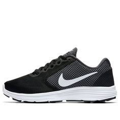 Nike Womens WMNS Revolution 3 Dark Grey/White-Black 819303-001 Nike Revolution 3, Marathon Running Shoes, Nike Womens, Running Shoes Sneakers, Stylish Sneakers, Perfect Pair, Grey And White, Your Perfect, Nike Women