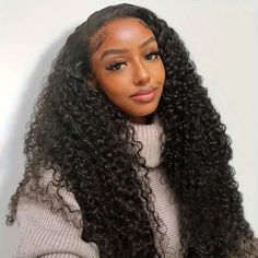 Discover the beauty of effortless style with Allove Hair’s natural curly wig collection! Our 5x5 lace front wig features premium HD lace, ensuring a flawless and undetectable finish. With an impressive 200% density, this wig provides stunning volume and fullness, perfect for achieving that coveted curly look. Closure Wig Curly, Smell Hair, Curly Hair Natural, Wig Curly, Remy Human Hair Wigs, Curly Hair Wig, Hair Color Natural, Glueless Wig, Curly Human Hair Wig