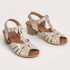 Bergen - Gold - DNA Footwear Vintage Sandals, Beautiful Sandals, Wedge Sneakers, Water Shoes, Kids Sneakers, Casual Sandals, Dress Sandals, T Strap, Rubber Heels