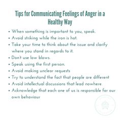 Healthy Ways To Communicate, Healthy Ways To Let Out Anger, How To Heal Anger, Ways To Express Anger, Ways To Cope With Anger, Ways To Release Anger, How To Manage Anger