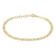 Zoë Chicco 14k Gold Heart & Double Link Chain Bracelet Zoe Chicco, Gold Hearts, Link Chain Bracelet, Double Ring, Gold Heart, Heart Jewelry, Heart Of Gold, Bracelet Sizes, Link Chain