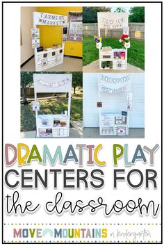 the dramatic play centers for the classroom