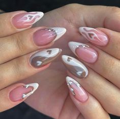 Vacation Nail Art, Short Nail Ideas, Trendy Summer Nails, Disney Acrylic Nails, Girly Acrylic Nails, Short Nail, Vacation Nails, Soft Nails, Ideas Nails