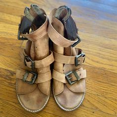 Free People Open Toe Boot Sandals. Elastic Slightly Stretched & Needs New Laces But I Never Used Laces So Cozy & Fun. Sandal Boots Ankle, Meikoshoes Boots, Open Toe Boots, Free People Shoes, Boot Sandals, Lace Up Boots, Shoe Laces, Open Toe, Free People