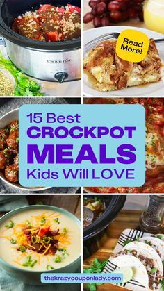 the best crockpot meals for kids will love