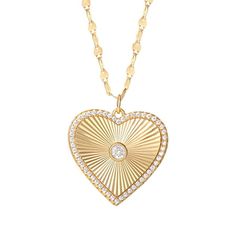 JS Jessica Simpson Womens Heart Necklace Exquisitely crafted from yellow gold plated sterling silver Perfect and classic addition to any outfit! 18 Anchor Chain secures with a lobster clasp Size: one size.  Gender: female.  Age Group: adult. Elegant Heart Locket Necklace With Adjustable Chain, Elegant Heart Locket Necklace For Mother's Day, Elegant Heart Shaped Locket Necklace For Mother's Day, Elegant Heart Locket Charm Necklace, Elegant Heart Shaped Locket Charm Necklace, Elegant Heart-shaped Locket Charm Necklace, Elegant Heart-shaped Charm Necklace With Heart Detail, Elegant Round Locket Necklace With Heart Charm, Elegant Round Heart Charm Locket Necklace