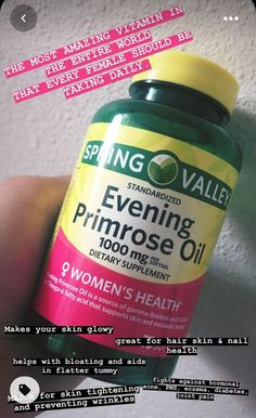 Hair And Skin Vitamins, Primrose Oil, Vitamins For Skin, Evening Primrose Oil, Body Care Routine, Evening Primrose, Health Skin Care, Body Skin Care Routine, Healthy Skin Care