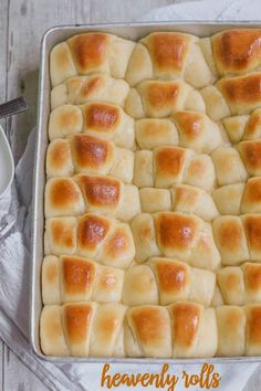 a baking pan filled with hot cross buns