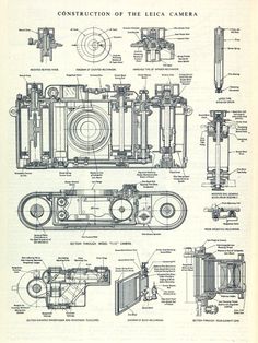 an instruction manual for the leica camera