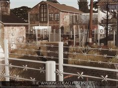 Sims 4 Dystopia Cc, Sims 4 Prison, Homeless Clothes, Walking Dead Prison, Sims Challenge, Sims 4 Tsr, Junk Yard, Sims 4 Downloads