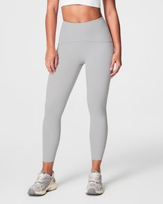 Active leggings with a built-in butt lift! Designed with our signature performance fabric with targeted shaping and a contoured waistband, this flattering style is engineered to give you the best rear view. | Spanx Women's SPANXshape Booty Boost 7/8 Leggings Active Leggings, Active Women, Performance Fabric, Rear View, Built In, Leggings, Clothes For Women, Fabric