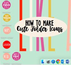 how to make cut folder icons in adobe and wordpress - infographical guide