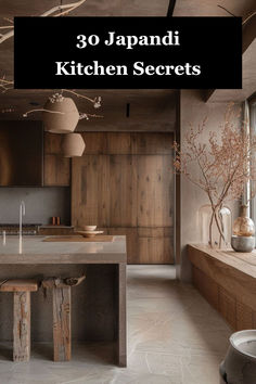 Japandi Kitchen Breakfast Nooks_ Cozy Corners for Morning Serenity Quiet Luxury Kitchen Design, Brutalist Style Interior, Brutalist Kitchen, Brutalist Interior, Classy Minimalist