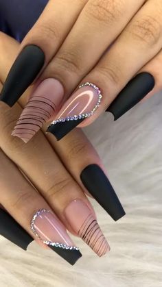 Acrylic Nail Designs Classy, Fancy Nails Designs, Colorful Nails, Acrylic Nails Coffin Short, Nail Designs Glitter, Amazing Photo, Style Travel, Coffin Nails Designs, Photo Wedding