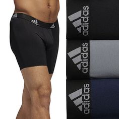 # Pieces In Set: 3-PackFeatures: No Ride Up Legs, Quick Dry, Tag FreeFabric Content: 91% Polyester, 9% SpandexFabric Description: KnitCare: Tumble Dry, Machine WashCountry of Origin: Imported Sporty Multi-pack Boxer Briefs For Training, Sporty Multi-pack Boxer Briefs For Sports, Sporty Sweat-resistant Boxer Briefs For Sports, Sporty Multi-pack Activewear For Training, Multi-pack Athleisure Activewear For Training, Athleisure Multi-pack Activewear For Training, Functional Multi-pack Activewear For Sports, Adidas Performance, The Pouch