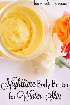 5 oz of Raw Shea Butter 4 Tablespoons Coconut Oil {solid form} 2 Tablespoons Avocado Oil {Grapeseed oil, Almond oil, or your oil of choice} Essential Oils {see recipe suggestions below} Homemade Moisturizer, Diy Lotion, Dry Winter Skin, Diy Kosmetik, Raw Shea Butter