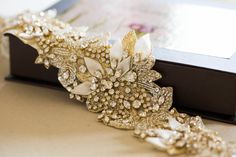 Bridal Sash Gold Dress Beading, Wedding Sash, Bridal Sash, All Countries, Bridal Belt, Handmade Gold, Ribbon Colors, White Fabric, White Fabrics