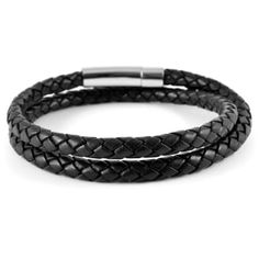 Black & Black Roy Leather Bracelet | In stock! | Lucleon James Bond Sunglasses, Mens Bracelet Fashion, Bracelets Design, Black Leather Bracelet, Braided Leather Bracelet, Wolfram, Mens Leather Bracelet, Bracelet Cuir, Mens Accessories Fashion