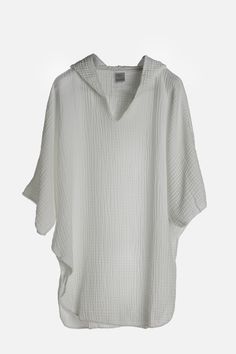 Our most beloved piece for summer. This one piece, super soft, cuddly poncho is perfect for the beach or at home over our Koza Pants. The cocoon like texture warms you up immediately. Easy to fold and take anywhere as it would not have wrinkles. Water absorbent and dries quickly. Summer Relaxed Fit Cover-up For Loungewear, Relaxed Fit Summer Loungewear Cover-up, Summer Relaxed Fit Lounge Cover-up, Oversized White Cover-up For Loungewear, Oversized Beachwear Cover-up For Loungewear, Oversized Casual Poncho For Vacation, White Relaxed Fit Cover-up For Loungewear, Oversized Cotton Summer Cover-up, Cozy One Size Poncho For Beach