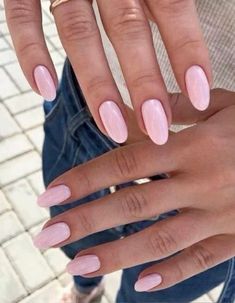 Pink Wedding Nails, Ring Finger Nails, White Tip Nails, Pink Nail Designs, Popular Nails, Valentine's Day Nails