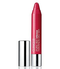 Clinique Chubby Stick Intense Moisturizing Lip Color Balm in Mightiest Maraschino Clinique Lip, Clinique Lipstick, Clinique Chubby Stick, Lip Balm Stick, Lip Color Makeup, Color Lip Balm, Moisturizing Lip Balm, Tinted Lip Balm, Butter London