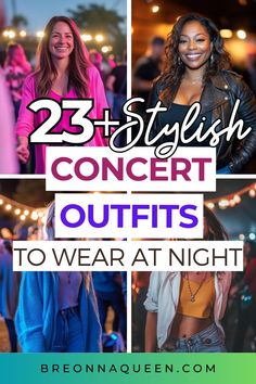 Stay chic and comfortable with my fashion tips on what to wear to a concert at night. Discover versatile outfits that are perfect for dancing the night away. #ConcertOutfitIdeas #NightFashion #StyleTips Outfit Ideas To Wear To A Concert, Attending Concert Outfit, What To Wear To Jelly Roll Concert, Indoor Concert Outfit Ideas, Nelly Concert Outfit Ideas, R&b Concert Outfit Ideas, Usher Concert Outfit Ideas, What To Wear To A Concert, Rnb Concert Outfit Ideas