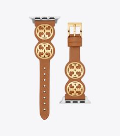 Miller Band For Apple Watch®, Luggage Leather, 38 MM – 40 MM: Women's Watches | Watches Tory Track Smart Watches | Tory Burch Tory Burch Watch, Womens Designer Watches, Apple Watch Leather, Apple Watch Leather Strap, Designer Watches, Tory Burch Jewelry, Apple Watch Bands Leather, Apple Watch 38mm, Tory Burch Miller