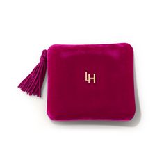 LH Mini Jewelry Clutch    by Logan Hollowell Jewelry Elegant Rectangular Jewelry Storage For Personal Use, Elegant Rectangular Keepsake Jewelry Storage, Luxury Rectangular Jewelry Storage Case Gift, Jewelry Measurements, Mini Jewelry, Velvet Jewelry, Pink Velvet, Perfect Home, The Modern