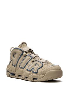 Find NIKE Air More Uptempo Limestone Sneakers on Editorialist. beige/blue leather perforated logo lettering round toe front lace-up fastening ankle-length chunky rubber sole signature Air cushioning These styles are supplied by a premium sneaker marketplace. Stocking only the most sought-after footwear, they source and curate some of the most hard to find sneakers from around the world. Beige High-top Sneakers With Perforations, Beige Low-top Sneakers With Perforations, Beige Mid-top Sneakers With Laces, Beige Lace-up High-top Sneakers For Streetwear, Beige Lace-up High-top Sneakers For Sports, Beige Custom Sneakers For Sports With Round Toe, Beige Custom Sneakers With Round Toe For Sports, Beige Custom Sneakers With Laces For Streetwear, Beige High-top Sneakers For Sports