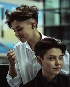 Androgynous Hair, Tomboy Hairstyles, Hair Pixie, Shot Hair Styles, Hair Reference, Grunge Hair, Indian Hairstyles, Pixie Hairstyles, Pixie Haircut