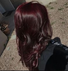 Pelo Color Vino, Wine Hair Color, Cherry Red Hair, Wine Red Hair, Cherry Brown, Cherry Hair, Hair Tint