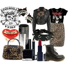 Rockabilly Pink Rocker Aesthetic, Rockabilly Aesthetic