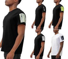 SHORT SLEEVE COTTON TSHIRTUTILITY SLEEVE POCKETREGULAR FITMade In: USAFabric Contents: 100% COTTON Black Sporty Shirt With Relaxed Fit, Black Relaxed Fit Sporty Shirt, Black Sports Shirt For Summer, Black Stretch Shirt For Streetwear, Black Moisture-wicking Short Sleeve Shirt, Black Sporty Short Sleeve Shirt, Black Moisture-wicking Shirt With Relaxed Fit, Black Moisture-wicking Relaxed Fit Shirt, Black Casual Moisture-wicking Shirt