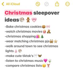 the christmas sleepover game is being played on an iphone and it's very easy to use