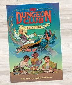 the book cover for the dragon club, which features three children sitting at a table