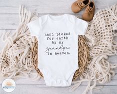 a baby bodysuit that says, new to the nackname crew