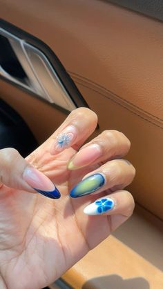 Cute Nail Colors, Retro Nails, Fancy Nails Designs, Gelish Nails, Edgy Nails, Basic Nails, Classy Acrylic Nails, Really Cute Nails, Nail Jewelry