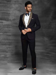 Indian Men Clothing - Buy Traditional Indian Outfits For Men Online USA Pant Coat For Men, Coat Pant For Men Suits Wedding, Black Coat Pant, Coat Pant For Men, Black Tuxedo Wedding, Indian Wedding Clothes For Men, Men Suits Wedding, Black Suit Wedding