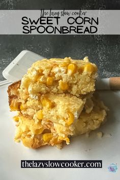 the easy slow cooker sweet corn spoonbread