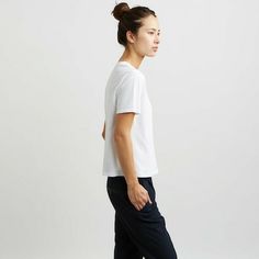 The Box Cut Tee - White – Everlane Cut Tees, I Got Married, Mean It, Big Deal, The Box, Got Married, White Undershirt, Normcore, Organic Cotton