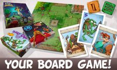 the board game, your board game is now available for kids and adults to play