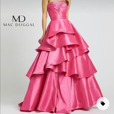 Never Worn, Brand New. Layered, A-Line, Hot Pink Ball Gown. Perfect For Pageant, Prom, Cotillion, Or Any Formal Event. Willing To Negotiate-Pm About Pricing. Rare And Unique Dress. Pink Prom Dress Ball Gown, Hot Pink Ball Gown, Hot Pink Prom, Pageant Dresses For Teens, Cap Sleeve Evening Gowns, Prom Dress Ball Gown, Hot Pink Prom Dress, Baroque Dress, Tulle Long Skirt