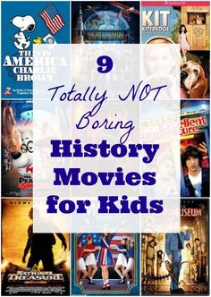 9 totally not boring history movies for kids