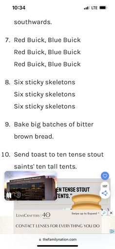 the instructions for how to make a hot dog bun in an iphone app with pictures and text